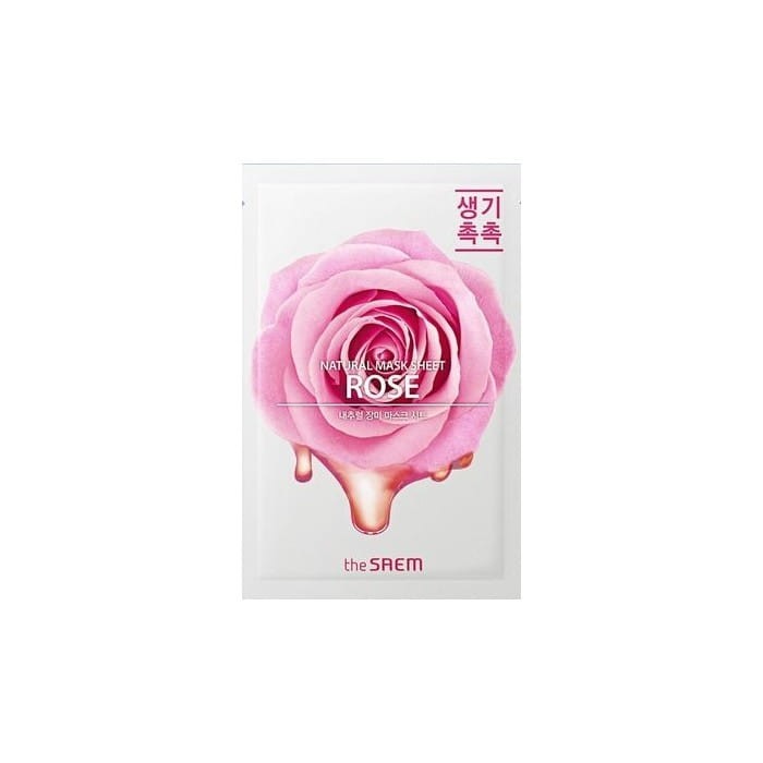 THE SAEM Natural Mask Sheet Maska na tkaninie Rose