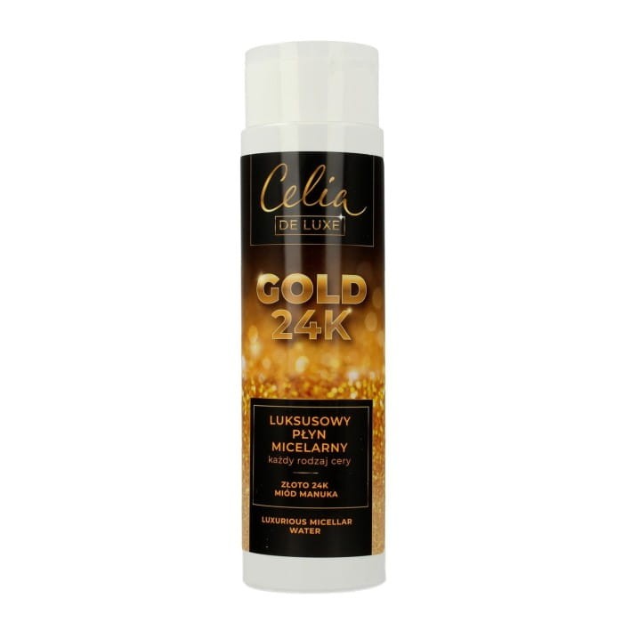 CELIA Gold 24K Luksusowy płyn micelarny - każdy rodzaj cery 200 ml