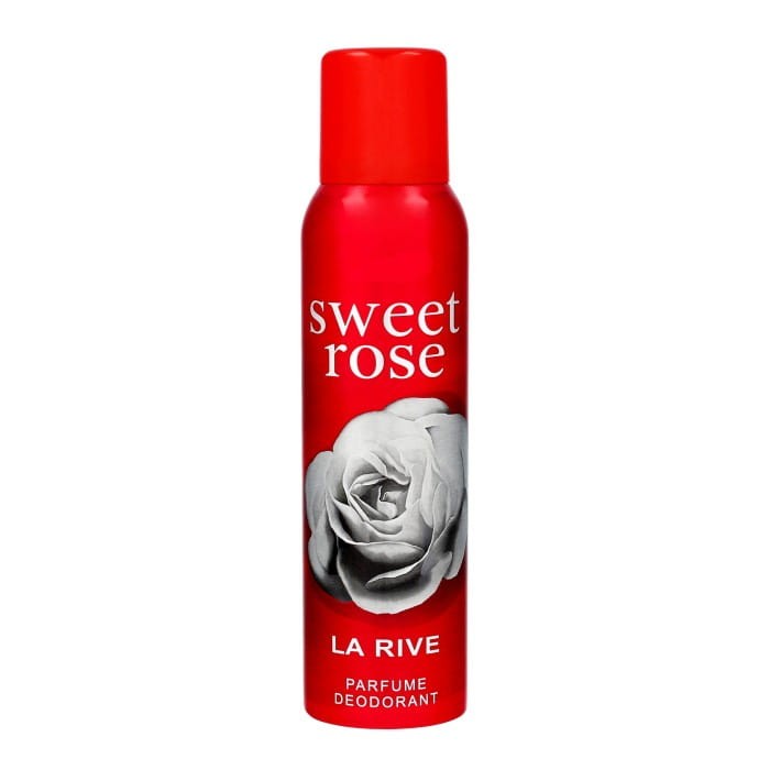 LA RIVE Sweet Rose Dezodorant pefrumowany w sprayu dla kobiet 150 ml