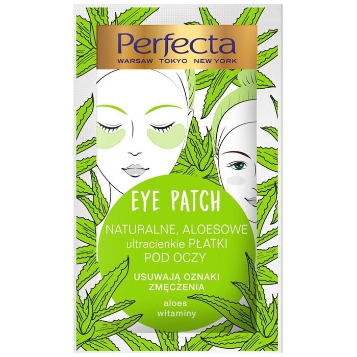 PERFECTA Eye Patch Ultracienkie płatki pod oczy Naturalny Aloes 1 op. - 2 szt.