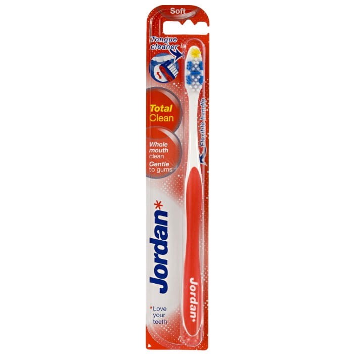 Jordan Szczoteczka do zębów Total Clean miękka - mix kolorów 1szt