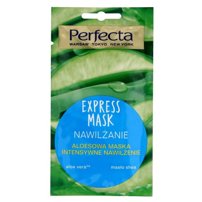 Perfecta Express Mask Aloesowa maska - intensywne nawilżanie 8 ml