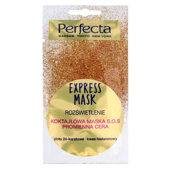 PERFECTA Express Mask Koktajlowa maska rozświetlająca S.O.S 8 ml