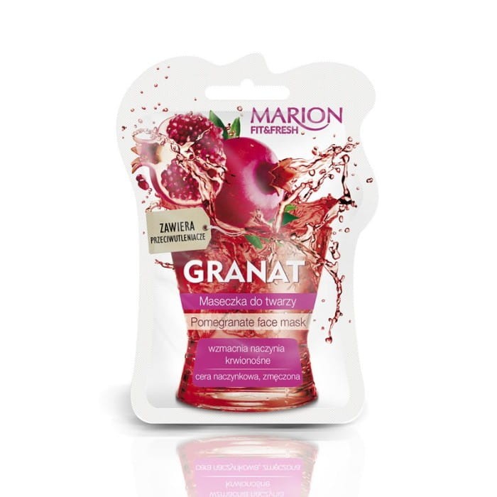 MARION Fit &amp; Fresh Maseczka do twarzy - Granat  7.5 ml