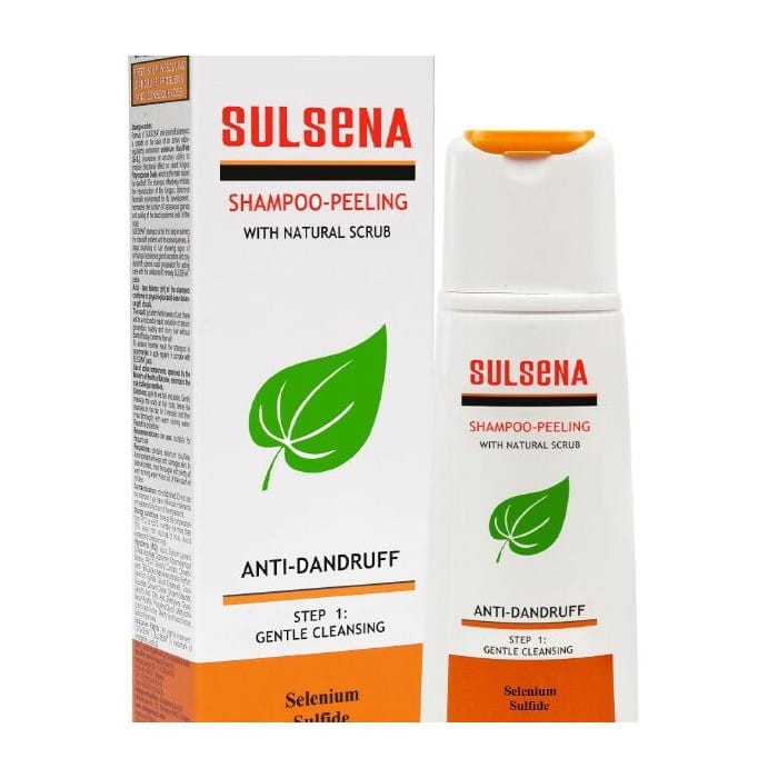 SULSENA Szampon-peeling przeciwłupieżowy z naturalnym peelingiem 150ml