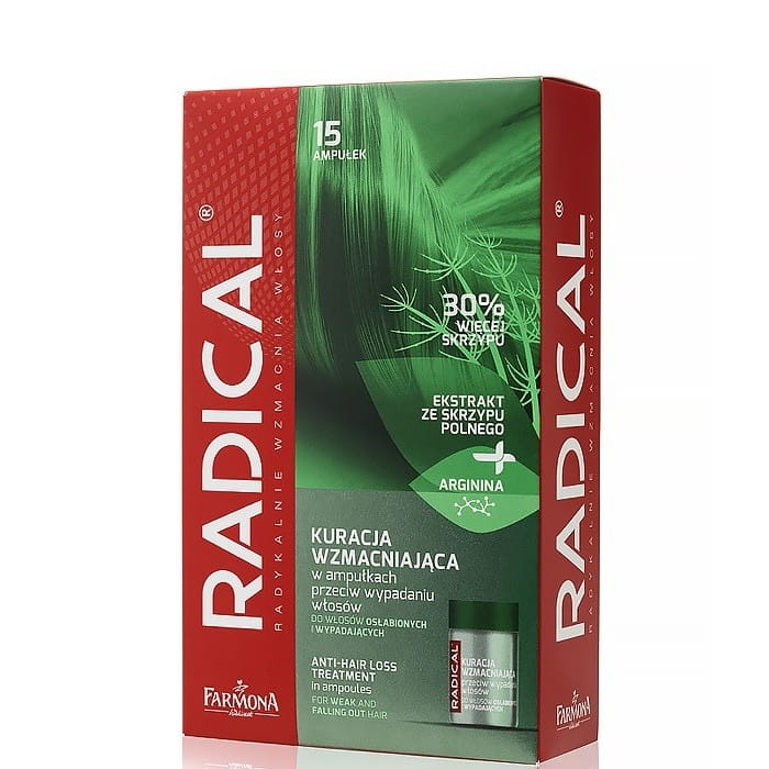 RADICAL Kuracja wzmacniająca przeciw wypadaniu włosów w ampułkach 15 x 5 ml