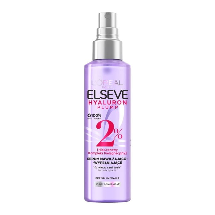 LOREAL ELSEVE Hyaluron Plump 2% Serum nawilżająco-wypełniające do włosów odwodnionych 150 ml