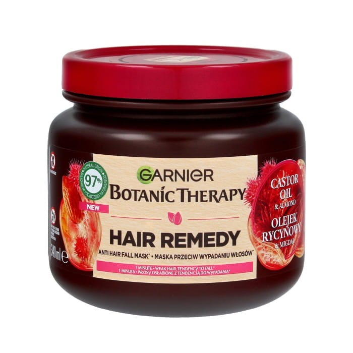GARNIER Botanic Therapy Maska przeciw wypadaniu włosów z olejkiem rycynowym 340 ml