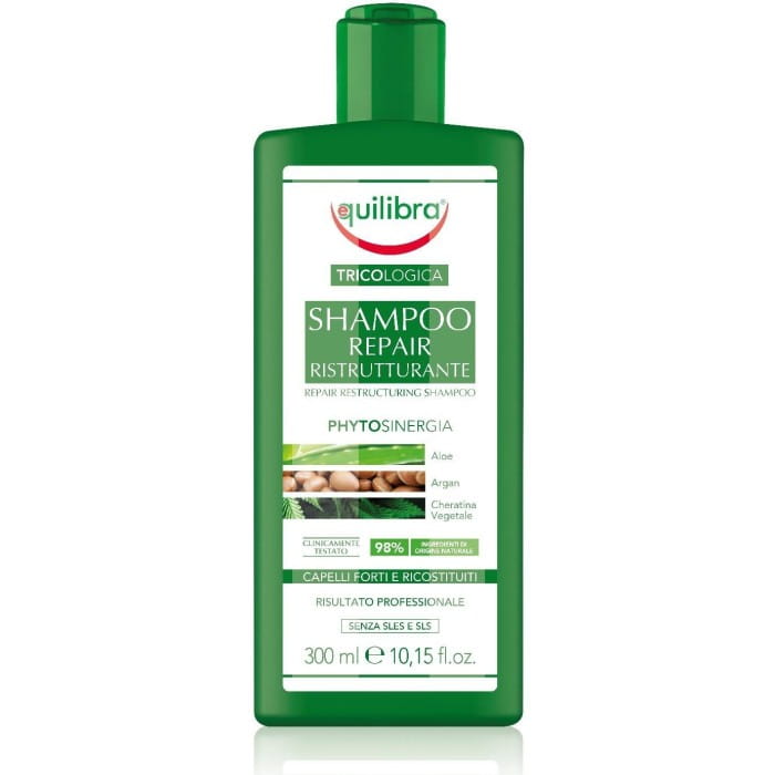 EQUILIBRA Tricologica Naprawczy szampon restrukturyzujący - włosy matowe i zniszczone 300 ml