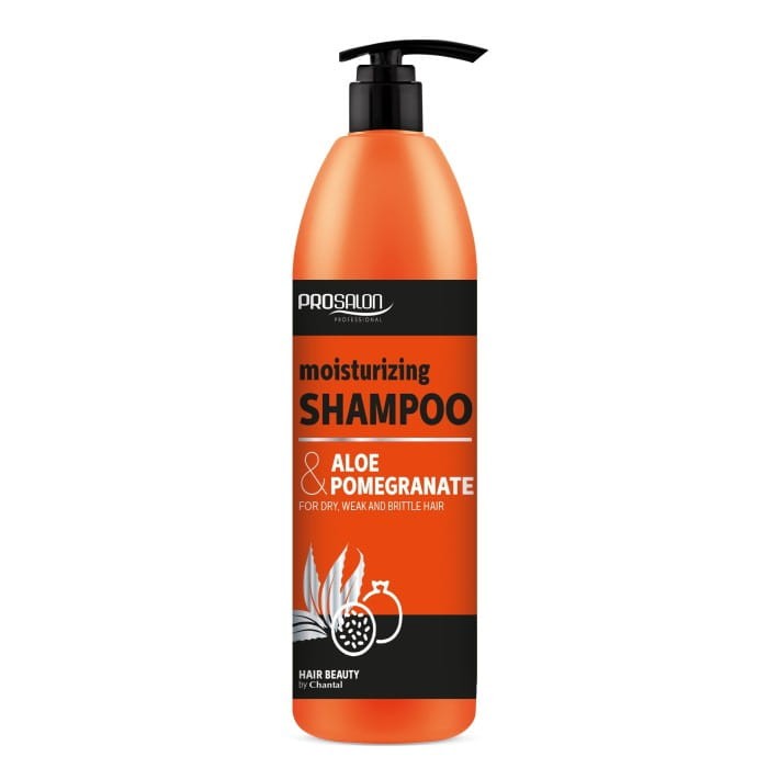 CHANTAL ProSalon Aloe &amp; Pomegranate Szampon nawilżający do włosów suchych,słabych i łamliwych 1000g