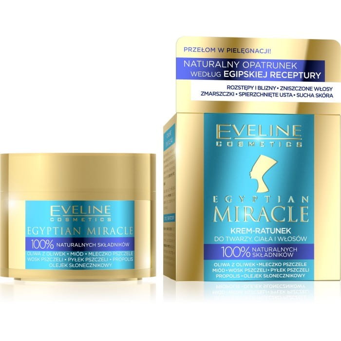 EVELINE Egyptian Miracle Krem-ratunek do twarzy, ciała i włosów 40 ml