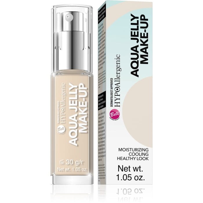 Bell Hypoallergenic Fluid Aqua Jelly nawilżająco-chłodzący nr 02  30g