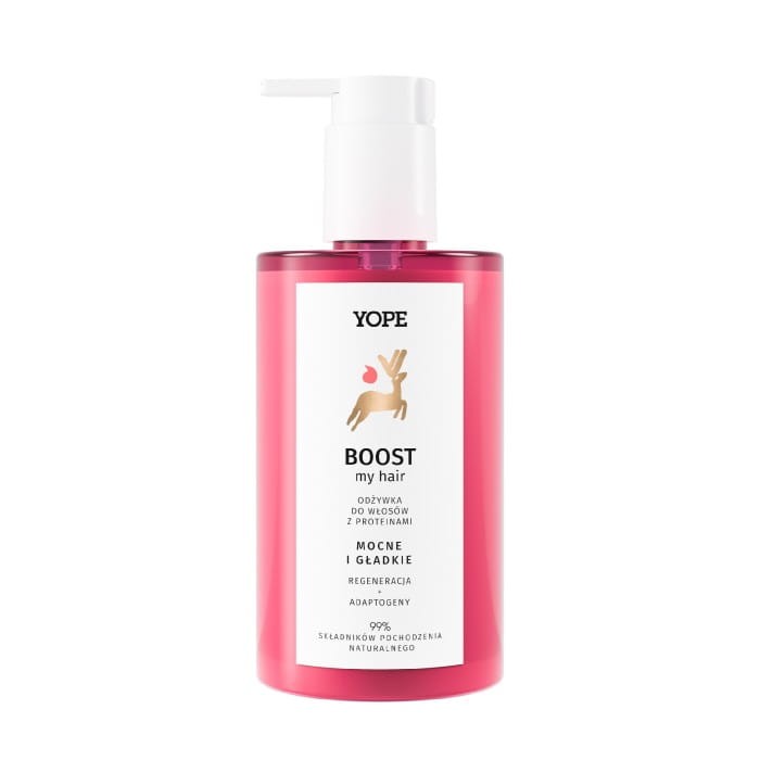 YOPE Boost My Hair Regenerująca Odżywka do włosów zniszczonych z proteinami 300ml