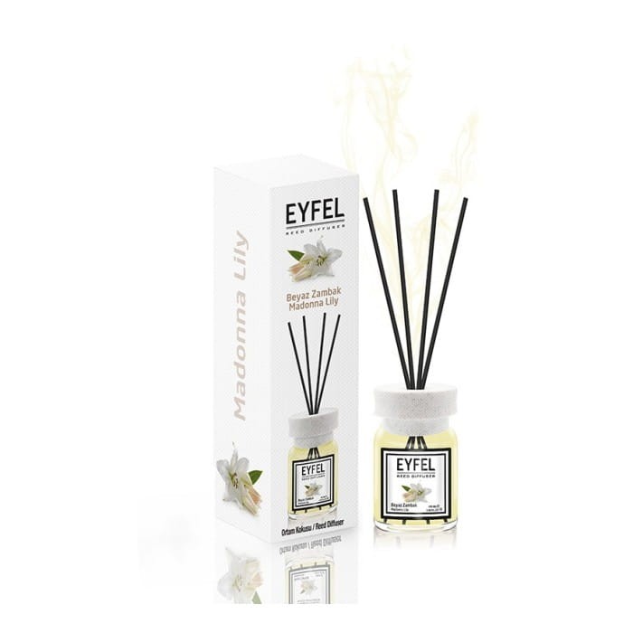 EYFEL Dyfuzor zapachowy z patyczkami - Madonna Lily 120 ml