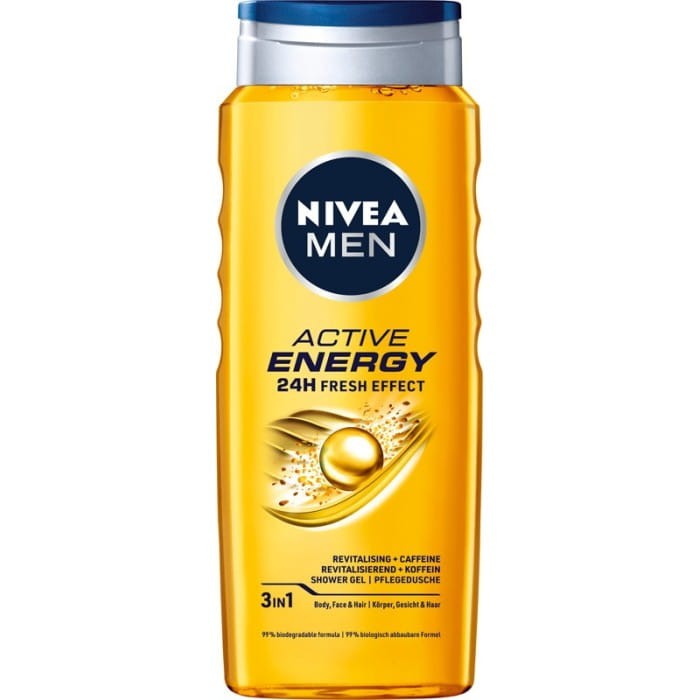 NIVEA MEN Żel pod prysznic Active Energy 500 ml