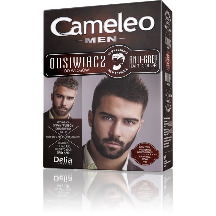 DELIA COSMETICS CAMELEO MEN Odsiwiacz dla mężczyzn do włosów naturalnych i brązowych 02