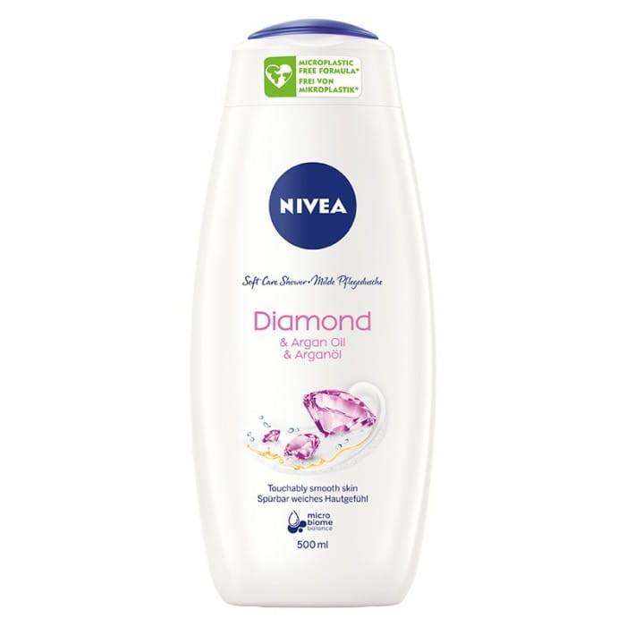 NIVEA Care Shower Pielęgnujący żel pod prysznic Diamond &amp; Argan Oil 500 ml