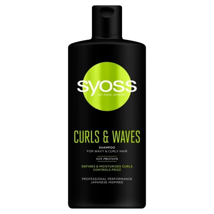Schwarzkopf  Syoss Curls &amp; Waves Szampon do włosów podkreślający loki  440ml
