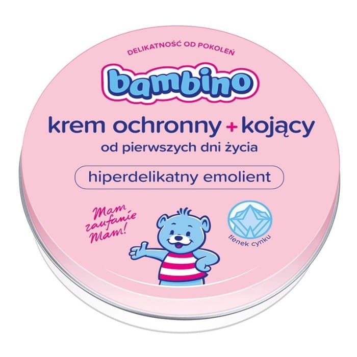 BAMBINO Ochronny krem kojący z tlenkiem cynku dla niemowląt i dzieci 150 ml