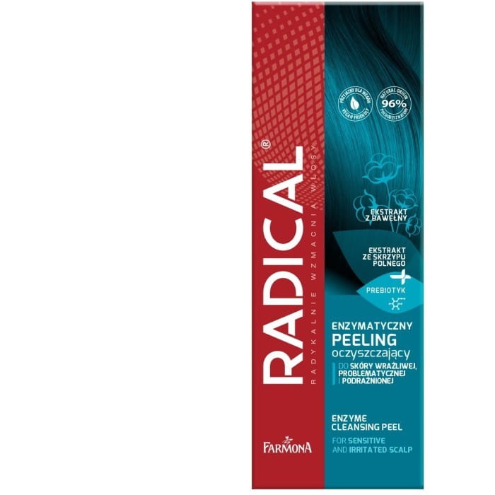 RADICAL Enzymatyczny peeling oczyszczający do wrażliwej skóry głowy 75 ml