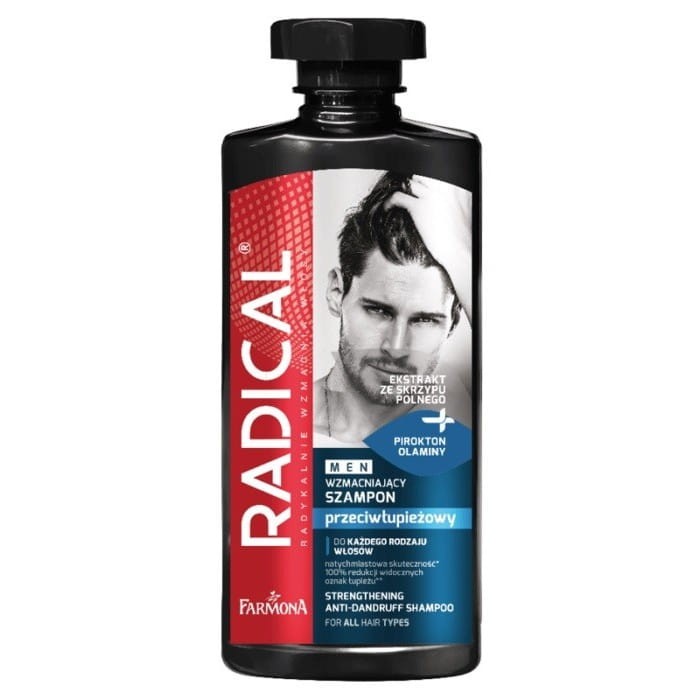 RADICAL Men Szampon wzmacniający przeciwłupieżowy dla mężczyzn 400 ml