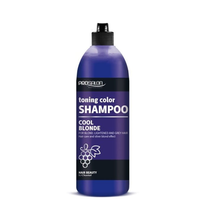 CHANTAL ProSalon Cool Blonde Szampon tonujący kolor do włosów blond,rozjaśnianych i siwych 500g