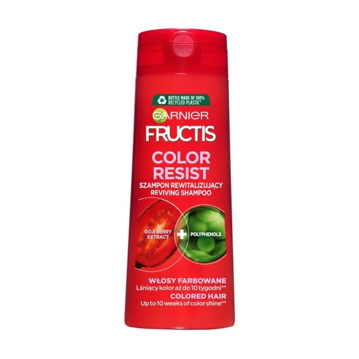 GARNIER Fructis Color Resist Szampon chroniący kolor do włosów farbowanych 400 ml