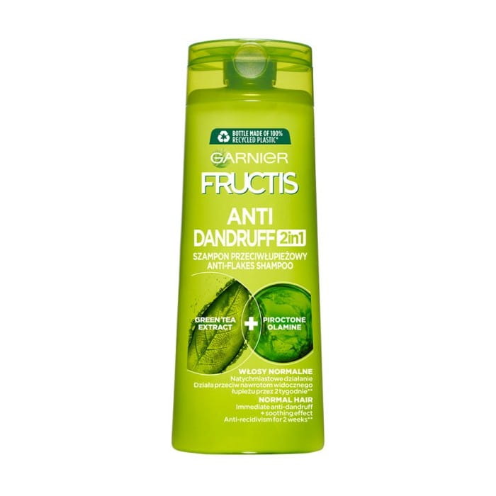 GARNIER Fructis Przeciwłupieżowy Szampon do włosów 2w1  400 ml