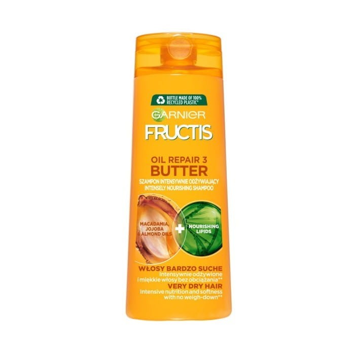GARNIER Fructis Oil Repair 3 Butter Szampon do włosów bardzo suchych i zniszczonych  400 ml