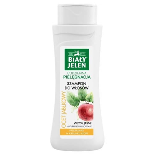 Biały Jeleń Szampon hipoalergiczny z octem jabłkowym 300ml