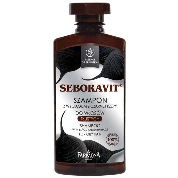 FARMONA Seboravit Szampon z wyciągiem z czarnej rzepy do włosów tłustych 300 ml