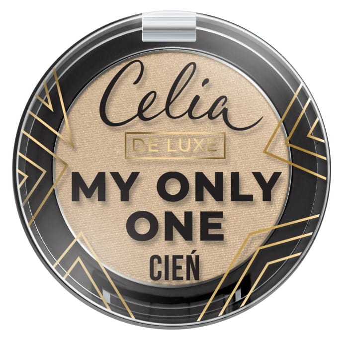 Celia De Luxe Cień do powiek satynowy My Only One nr 02  1szt