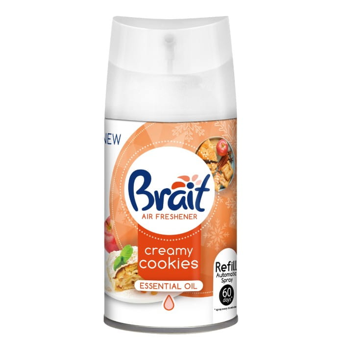 Brait Air Freshener Odświeżacz automatyczny - zapas Creamy Cookies 250ml