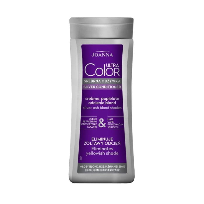 JOANNA Ultra Color Koloryzująca odżywka do włosów - srebrne i popielate odcienie blond 200 g