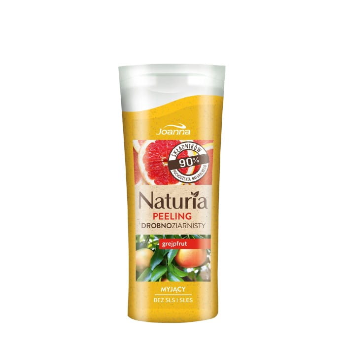 JOANNA Naturia Peeling drobnoziarnisty do ciała Grejpfrut 100 g