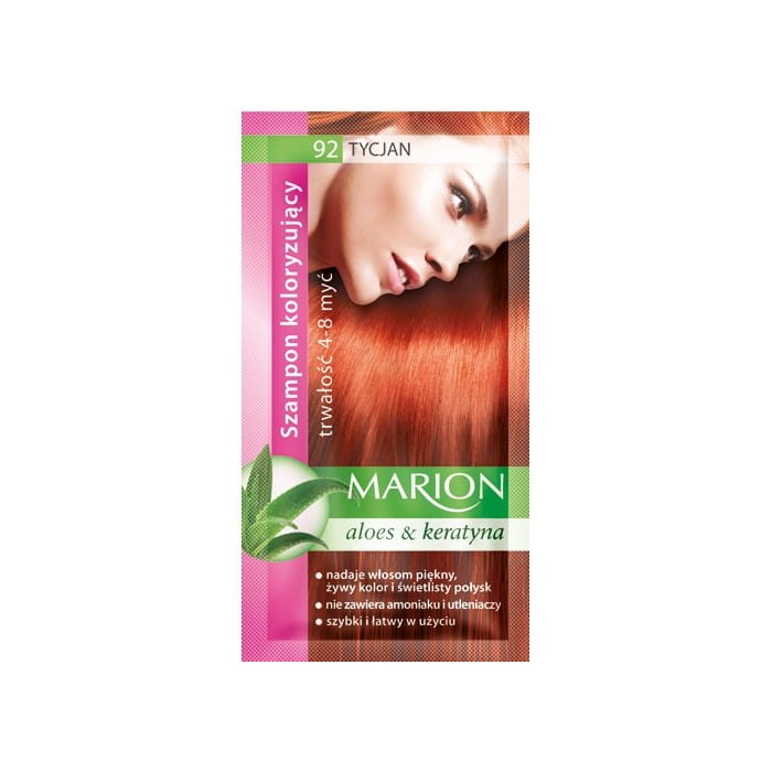 MARION Szampon koloryzujący nr 92 Tycjan 40 ml