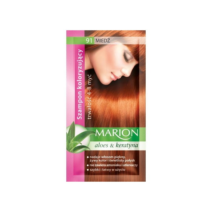 MARION Szampon koloryzujący nr 91 Miedź 40 ml
