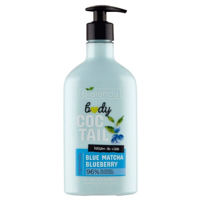 Bielenda Body Coctail Balsam do ciała regenerujący Blue Matcha &amp; Blueberry 400ml