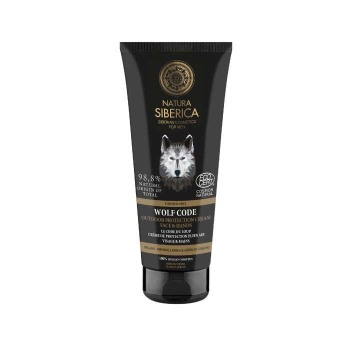 Natura Siberica Men Ochronny Krem do twarzy i dłoni Wolf Code dla mężczyzn 80ml