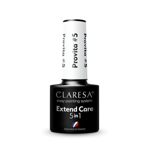 CLARESA Baza pod lakier hybrydowy Extend Care 5in1 Provita - 5  5g