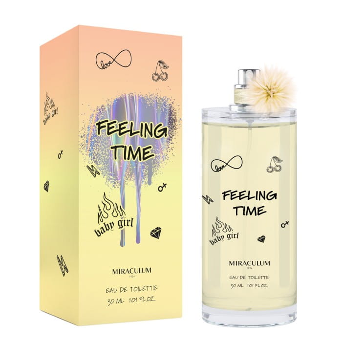 MIRACULUM Woda toaletowa dla nastolatek FEELING TIME 30 ml