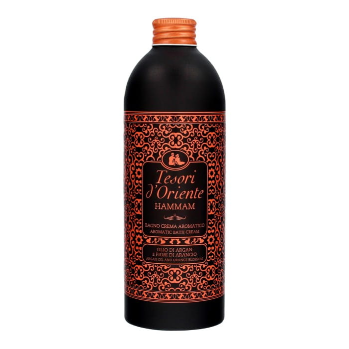TESORI D`ORIENTE Kremowy Płyn do kąpieli Hammam - Olio Di Argan 500ml