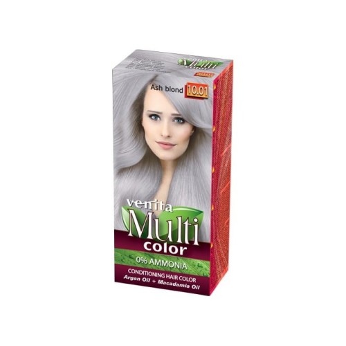VENITA Farba do włosów bez amoniaku Multi Color - 10.01 Ash Blond 1op.