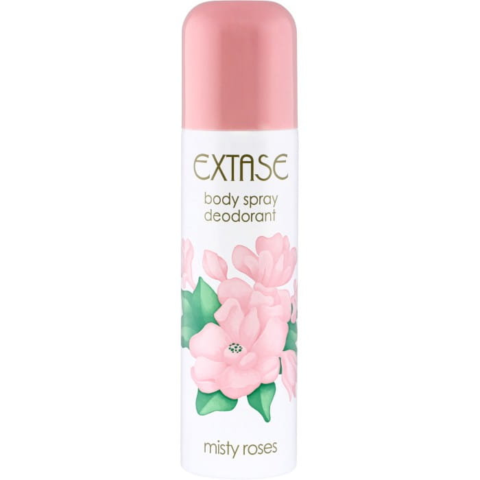 EXTASE Dezodorant body spray MISTY ROSES 150 ml