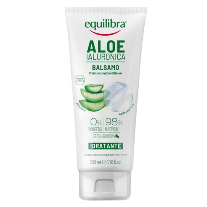 EQUILIBRA Aloe Nawilżająca Odżywka aloesowa do włosów  200ml