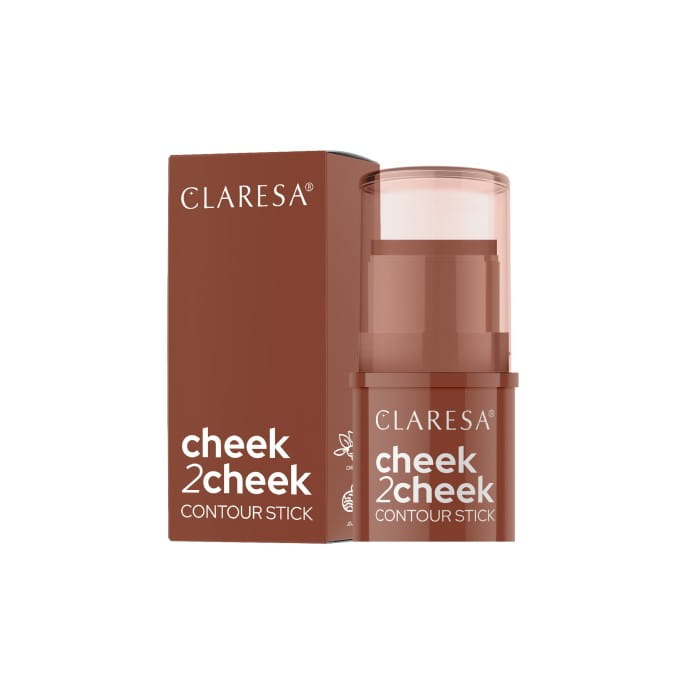 CLARESA Cheek 2 Cheek Bronzer kremowy w sztyfcie 01 Neutral Sand 5,5 g
