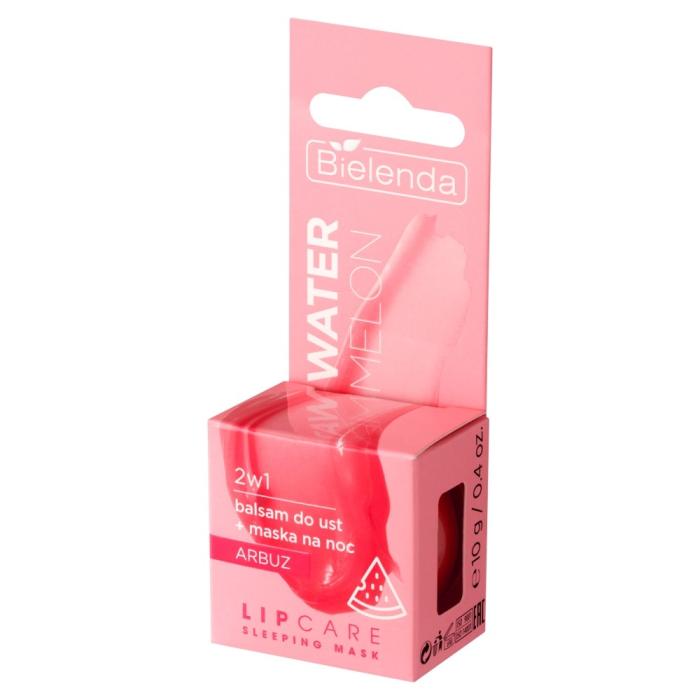 BIELENDA Lip Care Balsam do ust + Maska na noc 2w1 Watermelon 10g