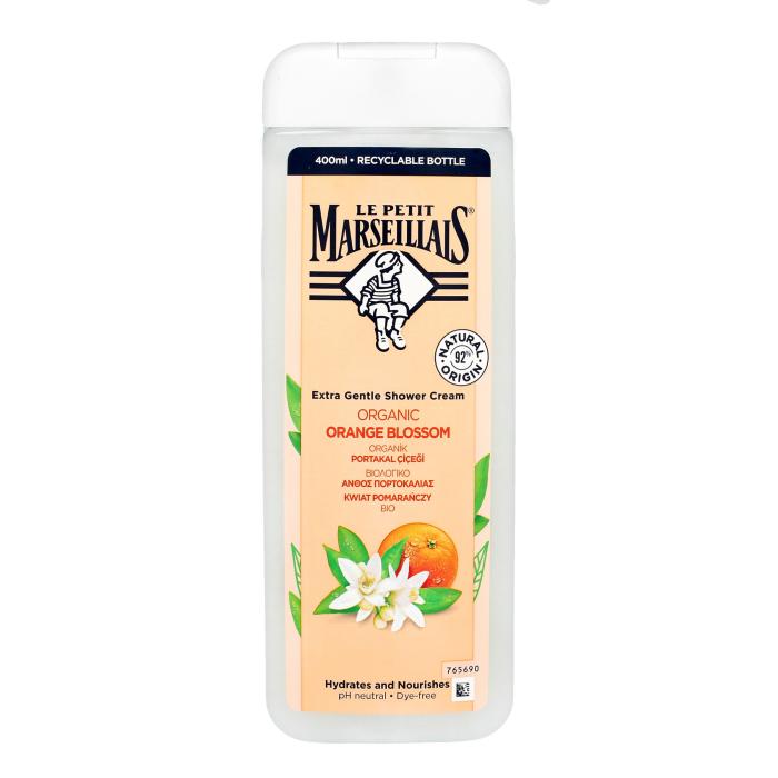 Le Petit Marseillais Żel pod prysznic Bio Kwiat Pomarańczy 400ml