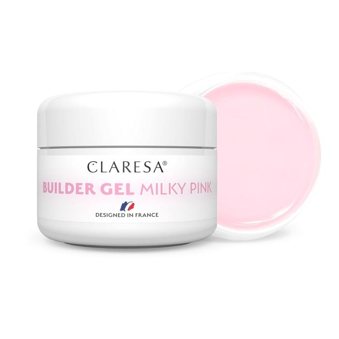 CLARESA Żel budujący do paznokci Builder - Milky Pink 50g