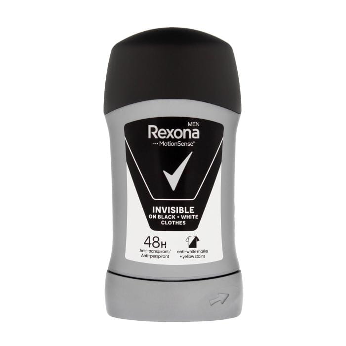 REXONA Men Antyperspirant w sztyfcie Invisible Black + White 50 ml